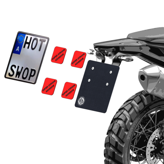 GORILLA PLATE - Carbon Kennzeichenhalter